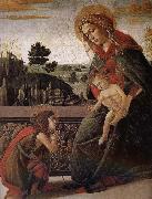 Sandro Botticelli Our Lady of John son and salute Sweden oil painting artist
